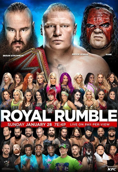 Смотреть фильм WWE Королевская битва / WWE Royal Rumble (2018) онлайн в хорошем качестве HDRip
