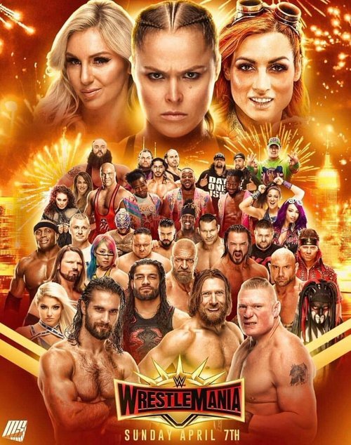 Смотреть фильм WWE Рестлмания 35 / WrestleMania 35 (2019) онлайн в хорошем качестве HDRip