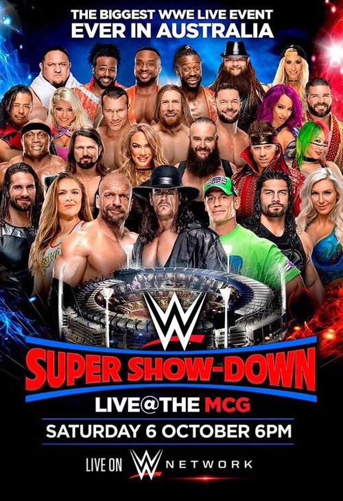 Смотреть фильм WWE Super Show-Down (2018) онлайн в хорошем качестве HDRip