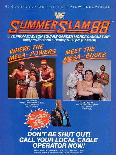 Смотреть фильм WWF Летний бросок / Summerslam (1988) онлайн в хорошем качестве SATRip