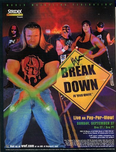 Смотреть фильм WWF Развал / WWF Breakdown: In Your House (1998) онлайн в хорошем качестве HDRip