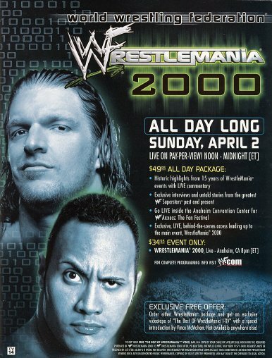 Смотреть фильм WWF РестлМания 16 / WrestleMania 2000 (2000) онлайн в хорошем качестве HDRip