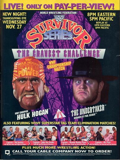 Смотреть фильм WWF Серии на выживание / Survivor Series (1991) онлайн в хорошем качестве HDRip