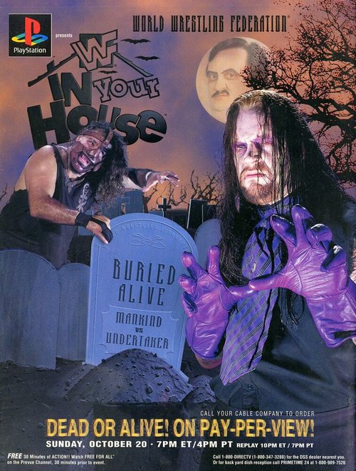 Смотреть фильм WWF В твоем доме 11: Похороненный заживо / WWF Buried Alive: In Your House (1996) онлайн в хорошем качестве HDRip