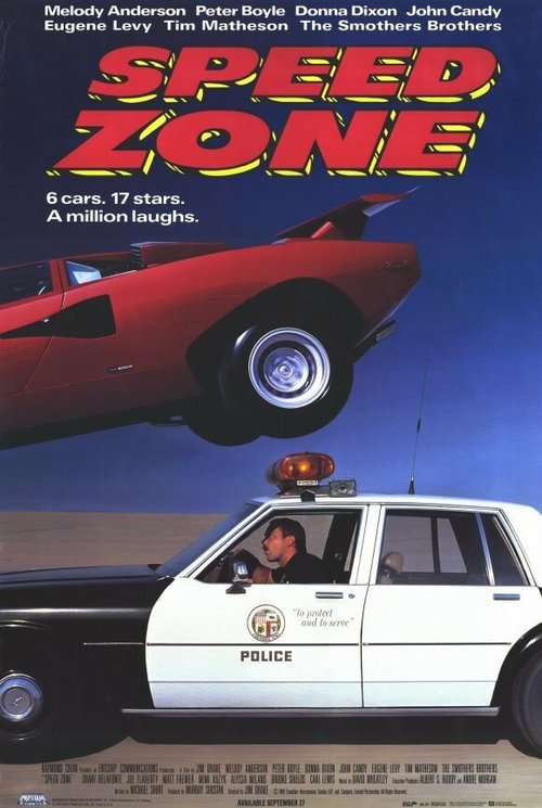 Смотреть фильм Зона скорости / Speed Zone (1989) онлайн в хорошем качестве SATRip