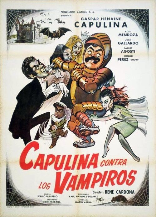 Смотреть фильм Capulina contra los vampiros (1971) онлайн в хорошем качестве SATRip