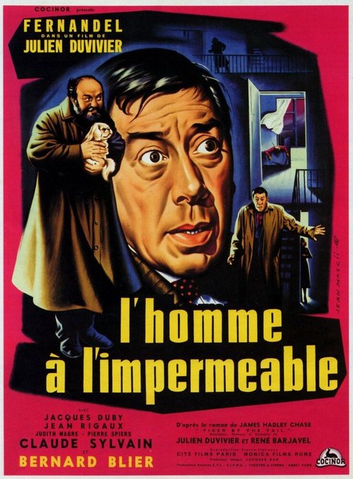 Смотреть фильм Человек в непромокаемом плаще / L'homme à l'imperméable (1957) онлайн в хорошем качестве SATRip
