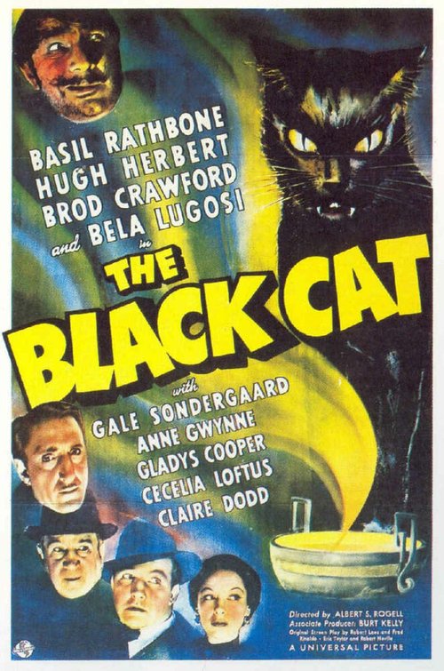 Смотреть фильм Чёрный кот / The Black Cat (1941) онлайн в хорошем качестве SATRip