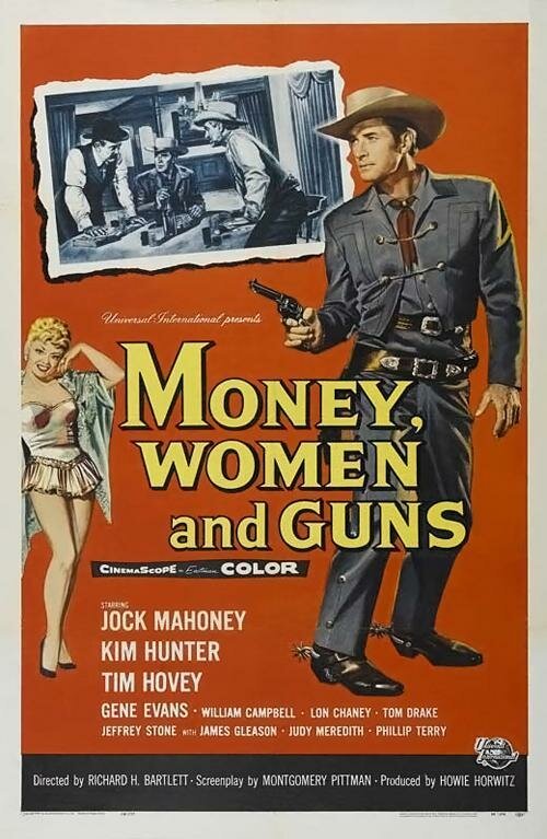 Смотреть фильм Деньги, женщины и пушки / Money, Women and Guns (1958) онлайн в хорошем качестве SATRip