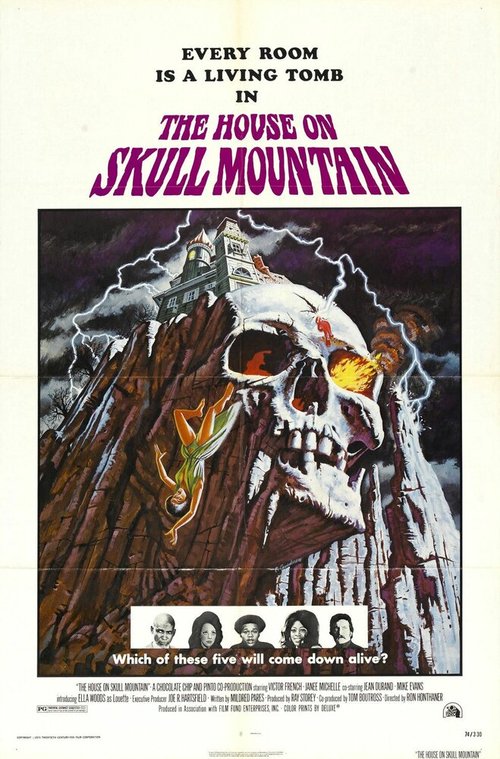 Смотреть фильм Дом на Горе черепа / The House on Skull Mountain (1974) онлайн в хорошем качестве SATRip