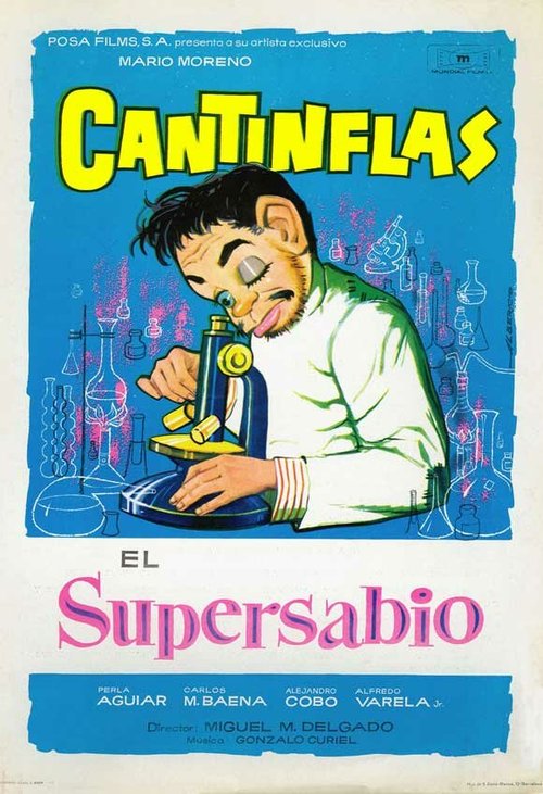 Смотреть фильм El supersabio (1948) онлайн в хорошем качестве SATRip