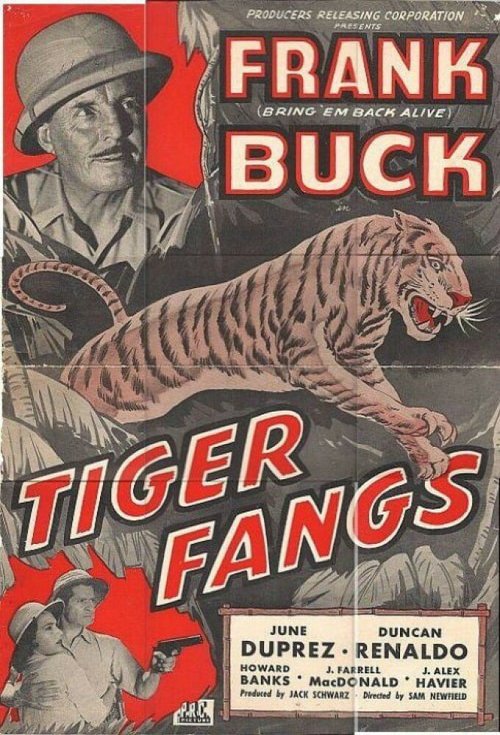 Смотреть фильм Клыки тигра / Tiger Fangs (1943) онлайн в хорошем качестве SATRip