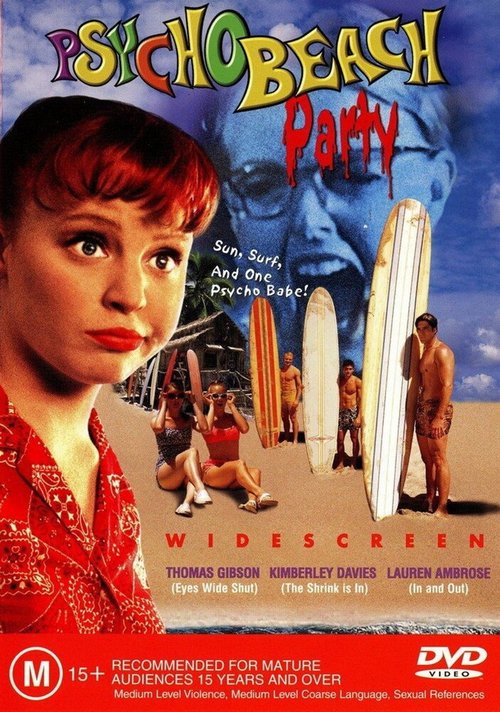 Смотреть фильм Пляжный психоз / Psycho Beach Party (2000) онлайн в хорошем качестве HDRip