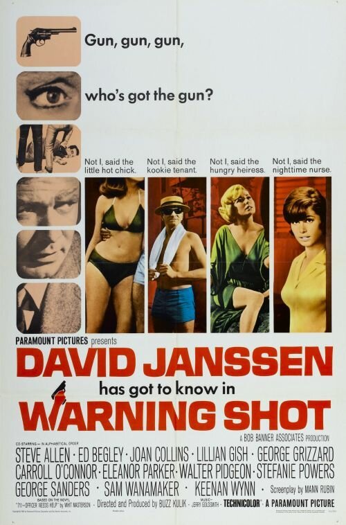 Смотреть фильм Предупредительный выстрел / Warning Shot (1967) онлайн в хорошем качестве SATRip