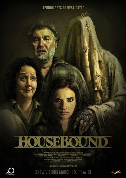 Смотреть фильм Привязанные к дому / Housebound (2014) онлайн в хорошем качестве HDRip