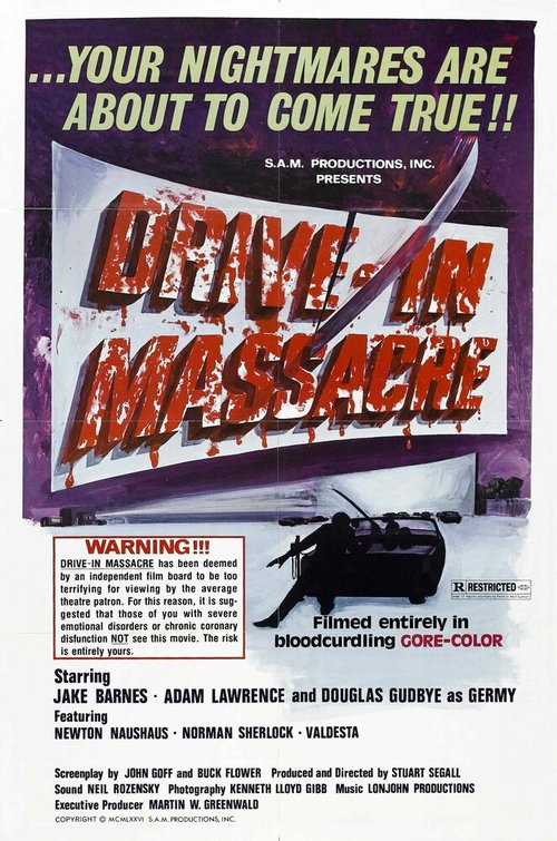 Смотреть фильм Резня в автомобильном кинотеатре / Drive In Massacre (1976) онлайн в хорошем качестве SATRip