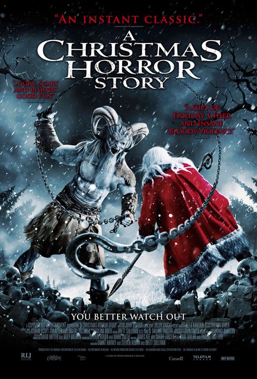 Смотреть фильм Рождественские страшилки / A Christmas Horror Story (2015) онлайн в хорошем качестве HDRip
