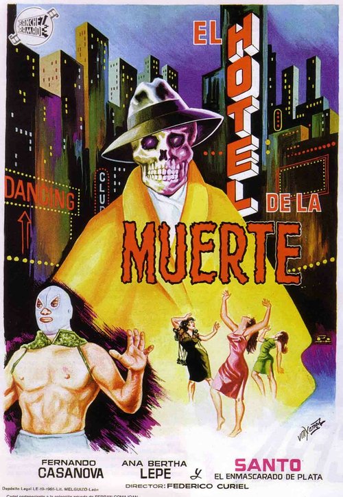 Смотреть фильм Санто в отеле смерти / Santo en el hotel de la muerte (1963) онлайн в хорошем качестве SATRip