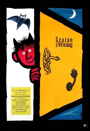 Смотреть фильм Сатана из седьмого класса / Szatan z siódmej klasy (1960) онлайн в хорошем качестве SATRip