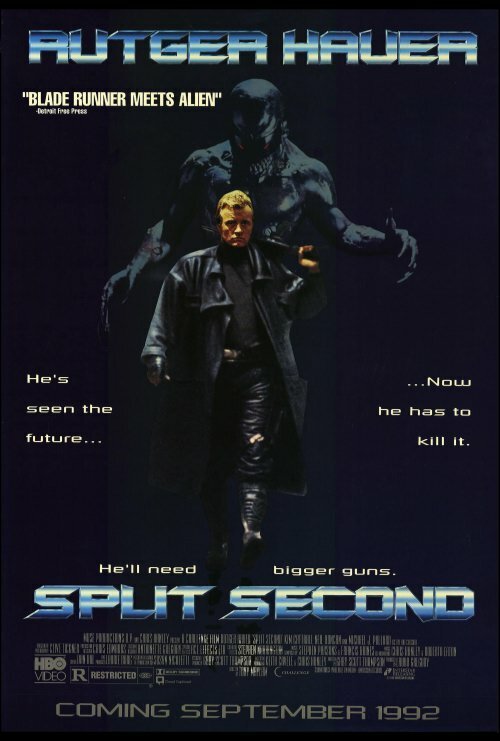 Смотреть фильм Считанные секунды / Split Second (1992) онлайн в хорошем качестве HDRip