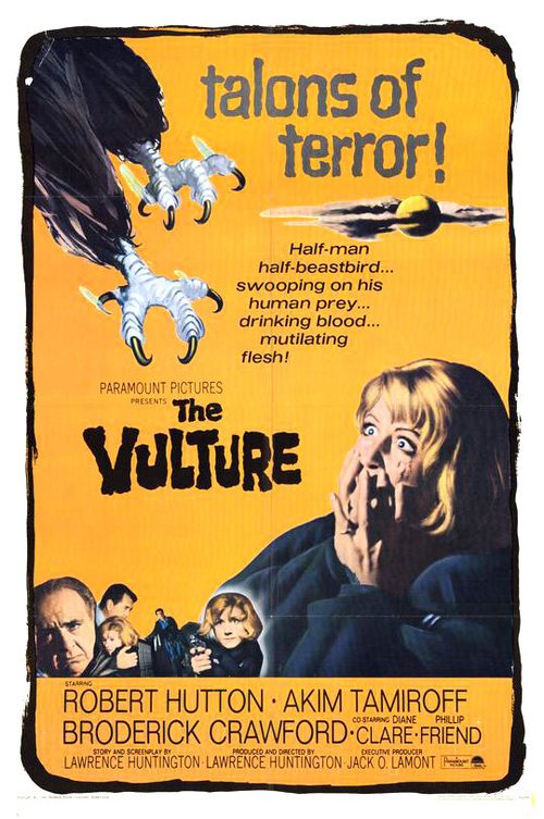 Смотреть фильм Стервятник / The Vulture (1966) онлайн в хорошем качестве SATRip