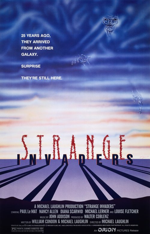 Смотреть фильм Странные захватчики / Strange Invaders (1983) онлайн в хорошем качестве SATRip