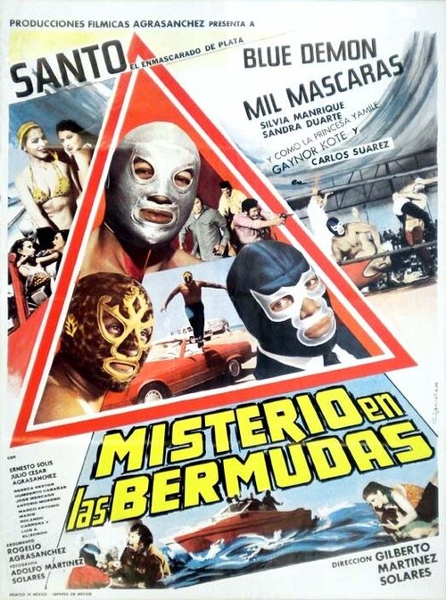 Смотреть фильм Тайна Бермудского треугольника / Misterio en las Bermudas (1979) онлайн в хорошем качестве SATRip