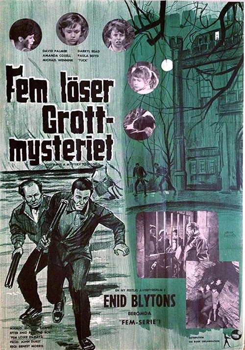 Смотреть фильм Тайна золотых статуй / Five Have a Mystery to Solve (1964) онлайн в хорошем качестве SATRip