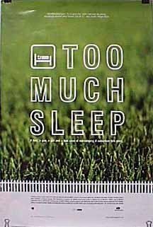 Смотреть фильм Too Much Sleep (1997) онлайн в хорошем качестве HDRip