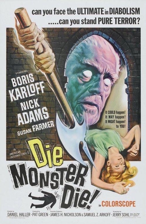 Смотреть фильм Умри, монстр, умри! / Die, Monster, Die! (1965) онлайн в хорошем качестве SATRip