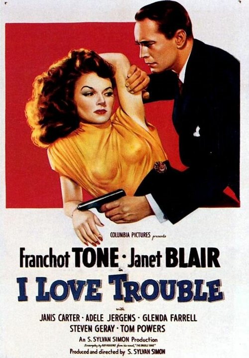 Смотреть фильм Я люблю трудности / I Love Trouble (1948) онлайн в хорошем качестве SATRip