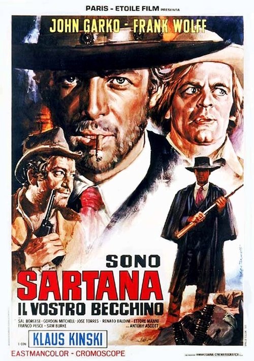 Смотреть фильм Я вырою тебе могилу / Sono Sartana, il vostro becchino (1969) онлайн в хорошем качестве SATRip