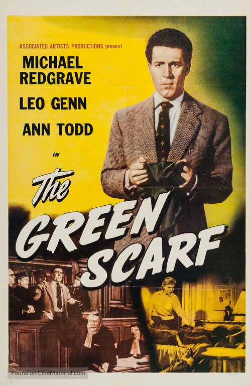 Смотреть фильм Зелёный шарф / The Green Scarf (1954) онлайн в хорошем качестве SATRip
