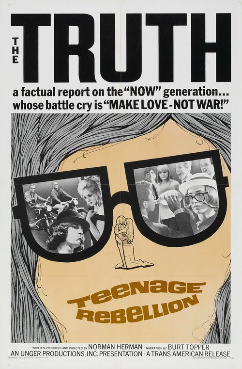 Смотреть фильм Бунт подростков / Teenage Rebellion (1967) онлайн 