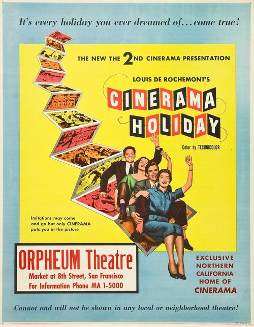 Смотреть фильм Cinerama Holiday (1955) онлайн в хорошем качестве SATRip
