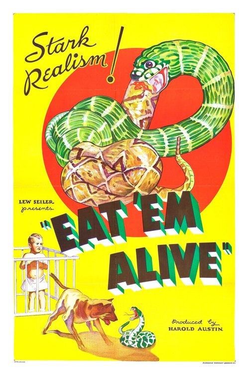 Смотреть фильм Eat 'Em Alive (1933) онлайн в хорошем качестве SATRip