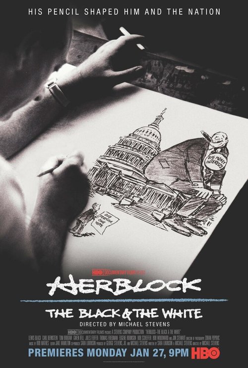 Смотреть фильм Герблок: Белое и черное / Herblock: The Black & the White (2013) онлайн в хорошем качестве HDRip
