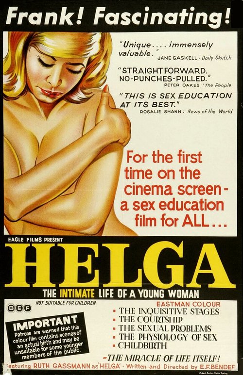 Смотреть фильм Хельга / Helga - Vom Werden des menschlichen Lebens (1967) онлайн в хорошем качестве SATRip
