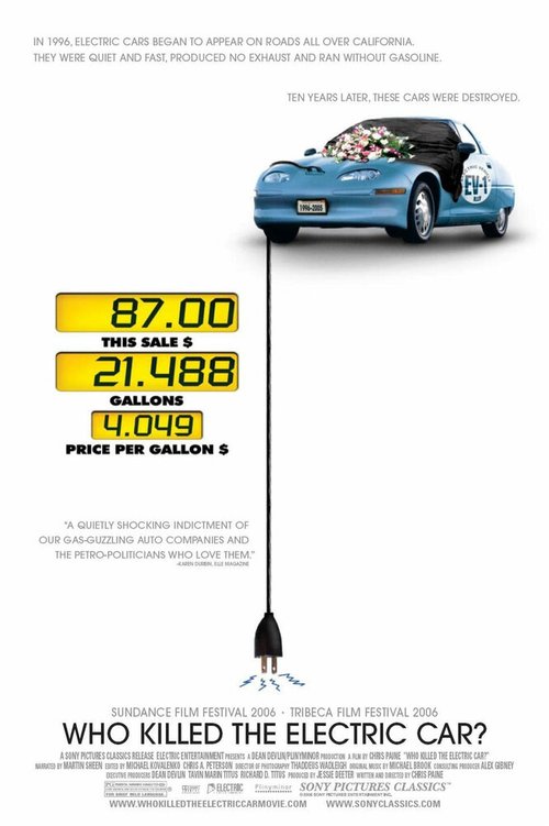Смотреть фильм Кто убил электрокар? / Who Killed the Electric Car? (2006) онлайн в хорошем качестве HDRip