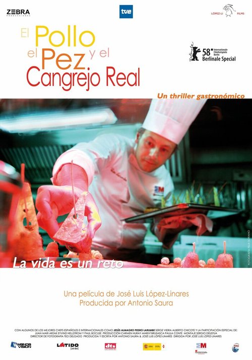 Смотреть фильм Курица, рыба и королевский краб / El pollo, el pez y el cangrejo real (2008) онлайн в хорошем качестве HDRip