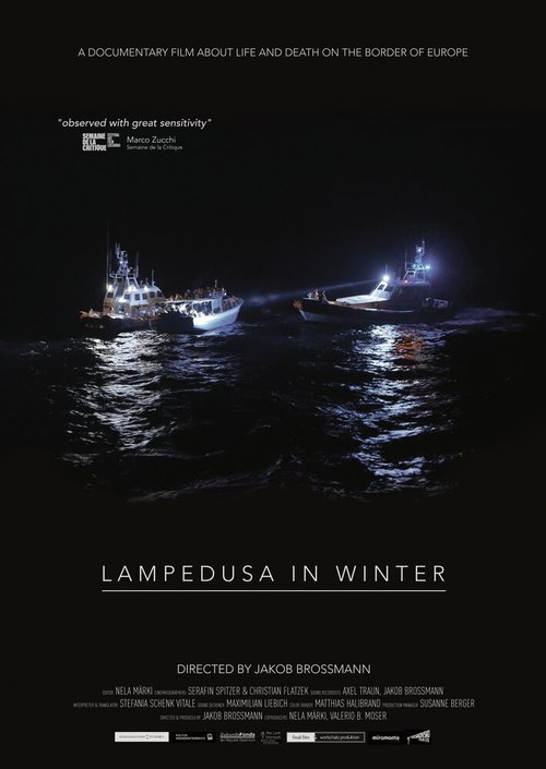 Смотреть фильм Лампедуза зимой / Lampedusa im Winter (2015) онлайн в хорошем качестве HDRip