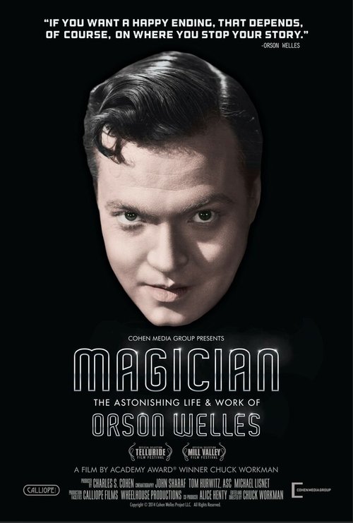 Смотреть фильм Маг: Удивительная жизнь и работа Орсона Уэллса / Magician: The Astonishing Life and Work of Orson Welles (2014) онлайн в хорошем качестве HDRip
