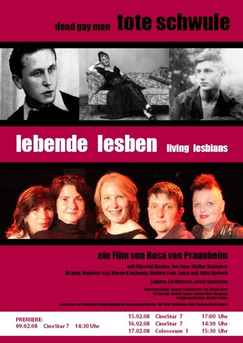 Смотреть фильм Мертвые гомосексуалисты — живые лесбиянки / Tote Schwule - Lebende Lesben (2008) онлайн в хорошем качестве HDRip