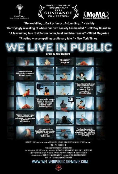 Смотреть фильм Мы живем на людях / We Live in Public (2009) онлайн в хорошем качестве HDRip
