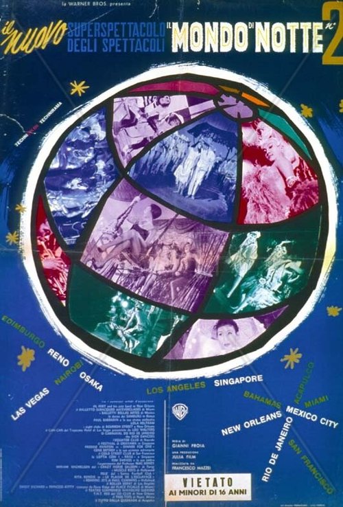 Смотреть фильм Мир ночи 2 / Il mondo di notte numero 2 (1961) онлайн в хорошем качестве SATRip