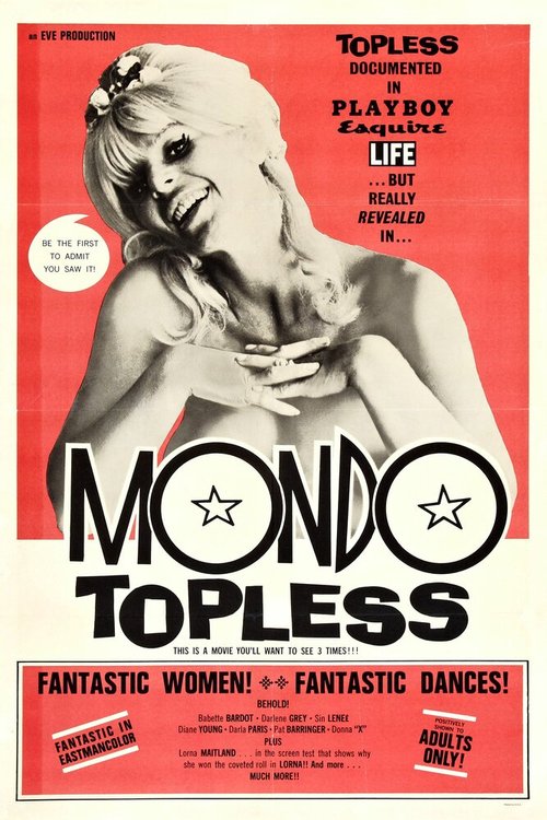 Смотреть фильм Мир топлесс / Mondo Topless (1966) онлайн в хорошем качестве SATRip