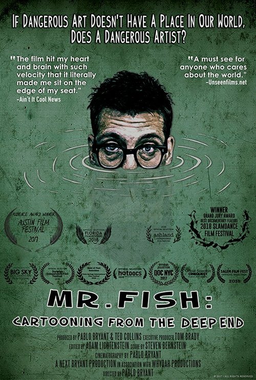 Смотреть фильм Mr. Fish: Cartooning from the Deep End (2017) онлайн в хорошем качестве HDRip