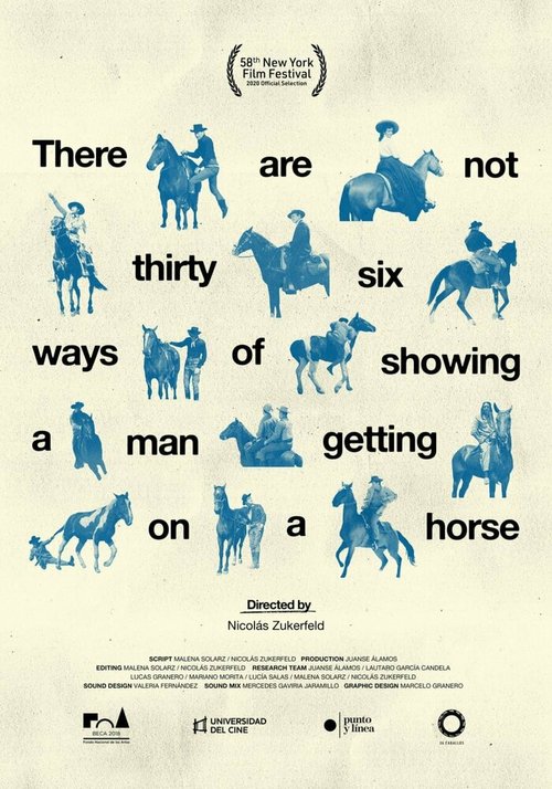 Смотреть фильм No existen treinta y seis maneras de mostrar cómo un hombre se sube a un caballo (2020) онлайн в хорошем качестве HDRip