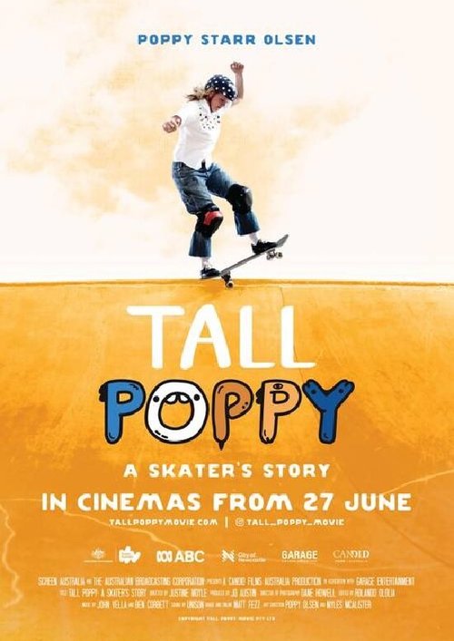 Смотреть фильм Поппи: История скейтбордистки / Tall Poppy (2021) онлайн в хорошем качестве HDRip