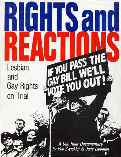 Смотреть фильм Права и реакции: Права лесбиянок и геев в суде / Rights and Reactions: Lesbian & Gay Rights on Trial (1988) онлайн в хорошем качестве SATRip